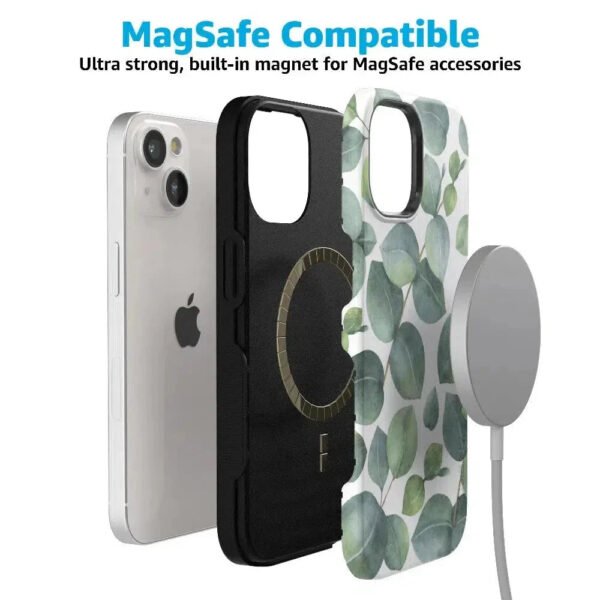 Leaf Me Alone | Green Floral Print Case