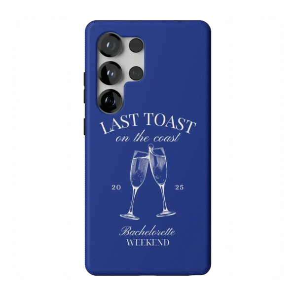 Last Toast | Blue Coastal Bachelorette Case