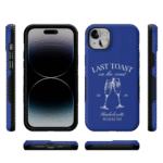 Last Toast | Blue Coastal Bachelorette Case
