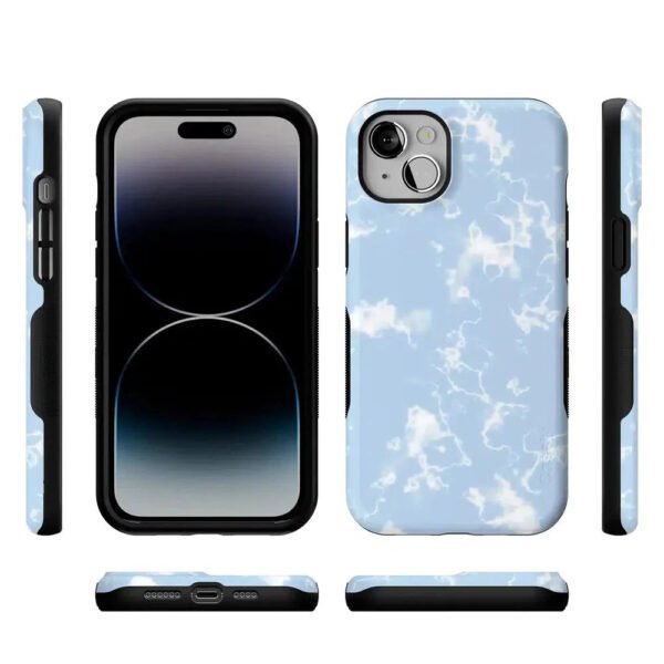 Light Blue Skies | Marble Clouds Case
