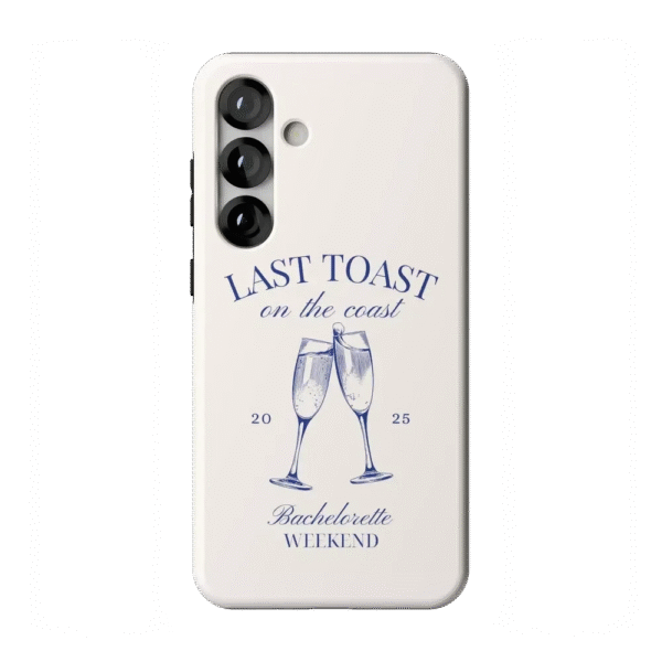 Last Toast | Off-White Coastal Bachelorette Case