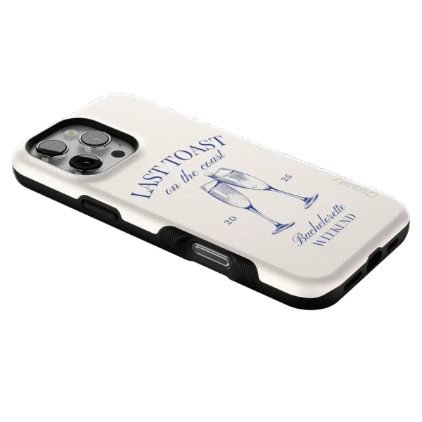 Last Toast | Off-White Coastal Bachelorette Case