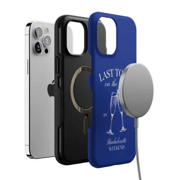 Last Toast | Blue Coastal Bachelorette Case