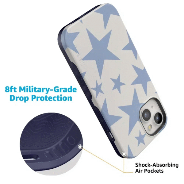 Stars Align | Blue & White Stars Case