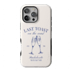 Last Toast | Off-White Coastal Bachelorette Case