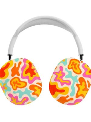 Tropical Color Splash | Abstract Retro AirPods Max Case