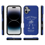 Last Toast | Blue Coastal Bachelorette Case