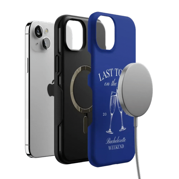 Last Toast | Blue Coastal Bachelorette Case