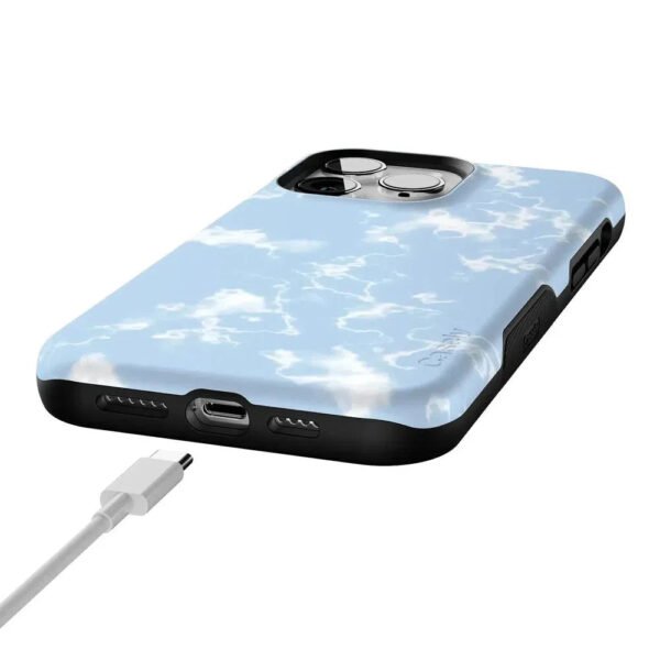 Light Blue Skies | Marble Clouds Case