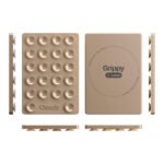 Grippy | Taupe Silicone Suction Phone Mount with MagSafe