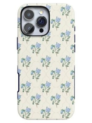 Vintage Garden | Blue Hydrangea Case