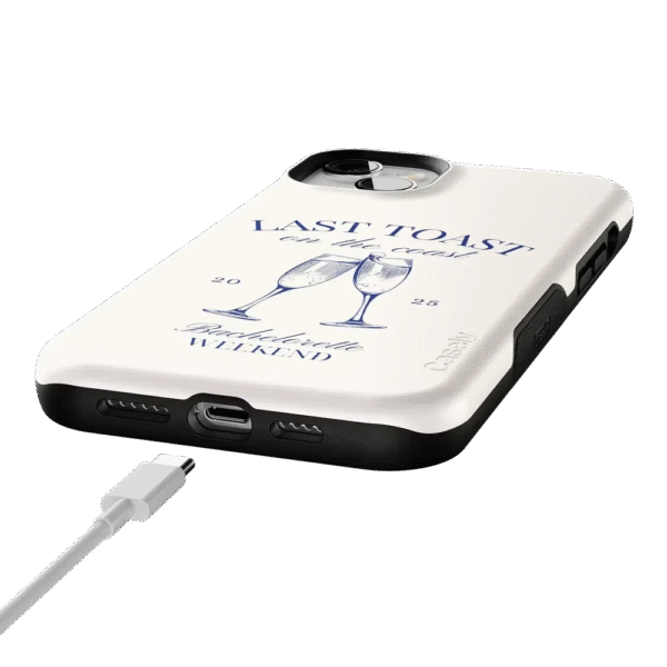 Last Toast | Off-White Coastal Bachelorette Case