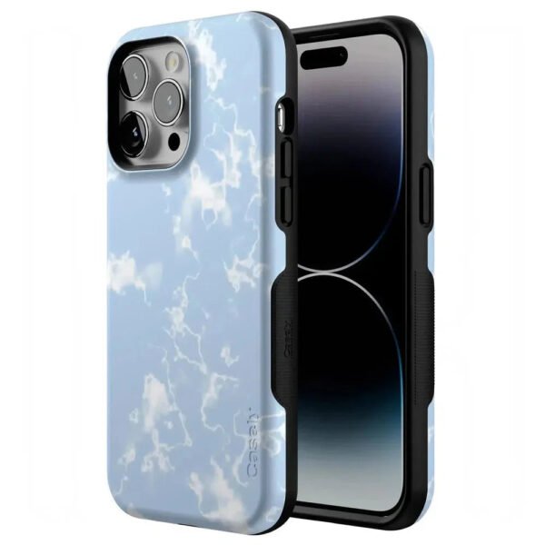 Light Blue Skies | Marble Clouds Case