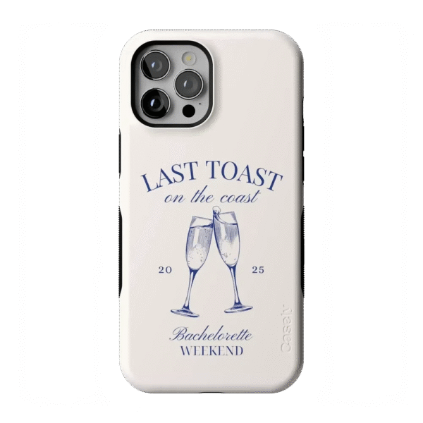Last Toast | Off-White Coastal Bachelorette Case