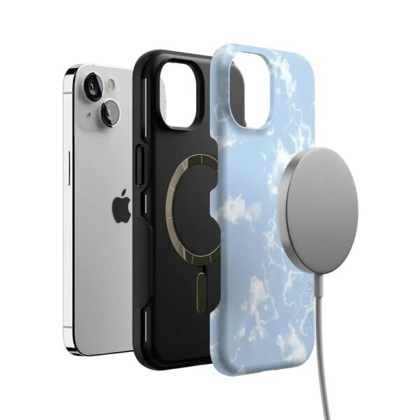 Light Blue Skies | Marble Clouds Case